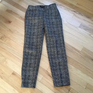 White House/Black Market black/white pants 00R